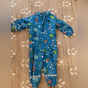 me too rain suit 2t Blue
